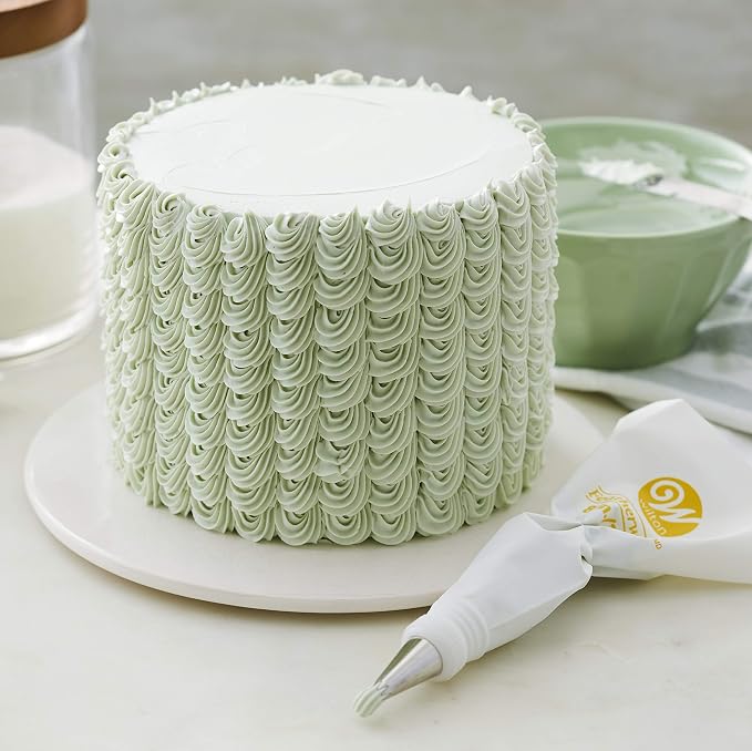 Wilton Professional Reusable Decorating Piping Bag, 16 Inch | Thick Reusable Plastic Piping Bag Fits Standard Couplers & Tips, Easy to Clean, Perfect for Large Batches of Cake Decorating