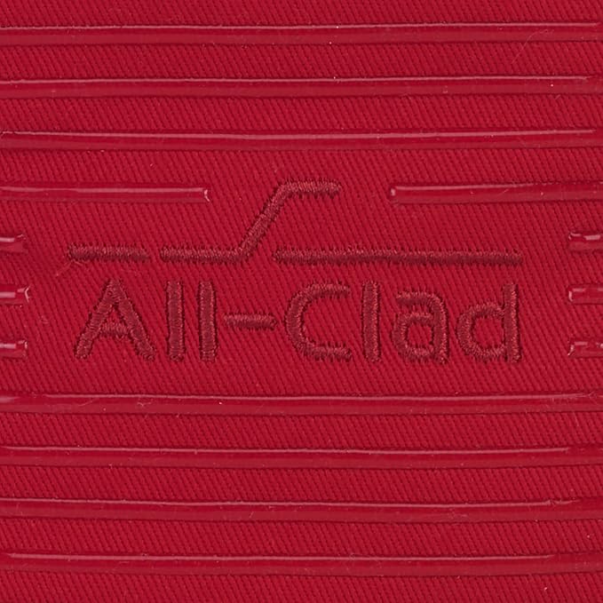 All-Clad Premium Pot Holder & Hot Pad: Heat Resistant to 500 Degrees - 100% Cotton, 10"x6.25" Hot Pad for Kitchen and Barbeque, 4-Pack, Chili