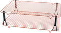 Nordic Ware Stackable Cooling 2 Copper Racks Plus 4 Snap-On Legs, 16.875 in × 11.5 in × 0.75 in