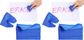 30 Pcs Dry Erase Cloth,6 X 6 Inch,Blue (Pack of 2)