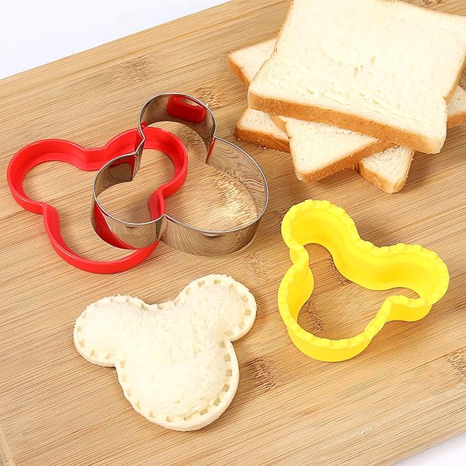 laxizar 16 Pcs Sandwich Cutters Cookie Cutters Uncrustable Bread Maker