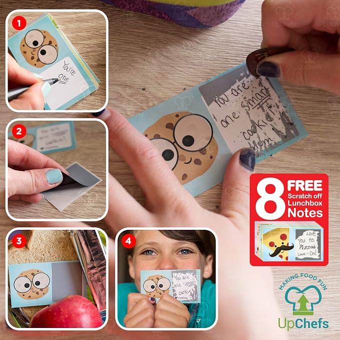 Fun Sandwich and Bread Cutter Shapes for kids - 10 Crust & Cookie Cutters - Mini Heart & Flower Stainless Steel Vegetable & Fruit Stamp Set and 20 Food Picks Loved by both Boys & Girls!