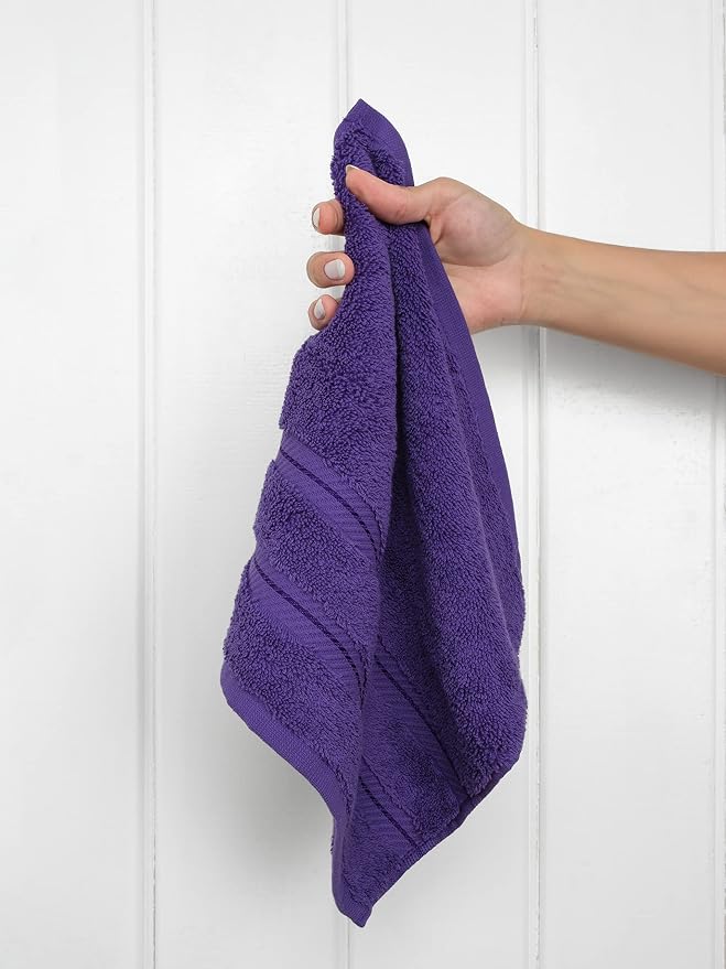 American Soft Linen 100% Cotton Luxury Turkish Towels, 4 PC Washcloth Set | Soft Absorbent Quick Dry OEKO Tex Standard 100 Certificated Durable Machine Washable Premium Hotel Quality