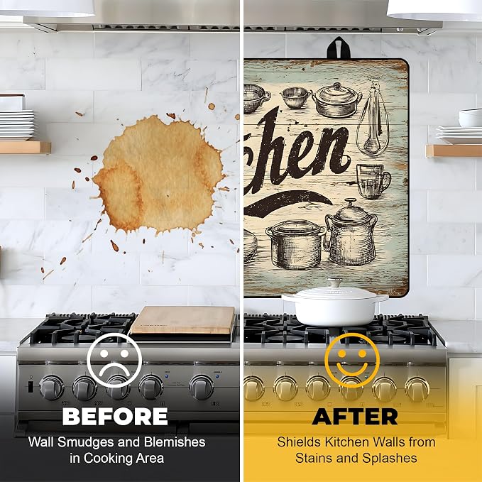 NYZE Stove Top Cover, Electric Glass Cooktop Protector for Kitchen | Flat Top Cooktop Protector Extra Counter Space