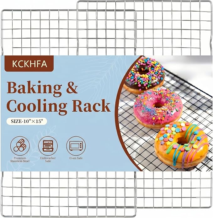 Cooling Racks for Cooking and Baking, Fit for 10" x 15" Baking Sheet