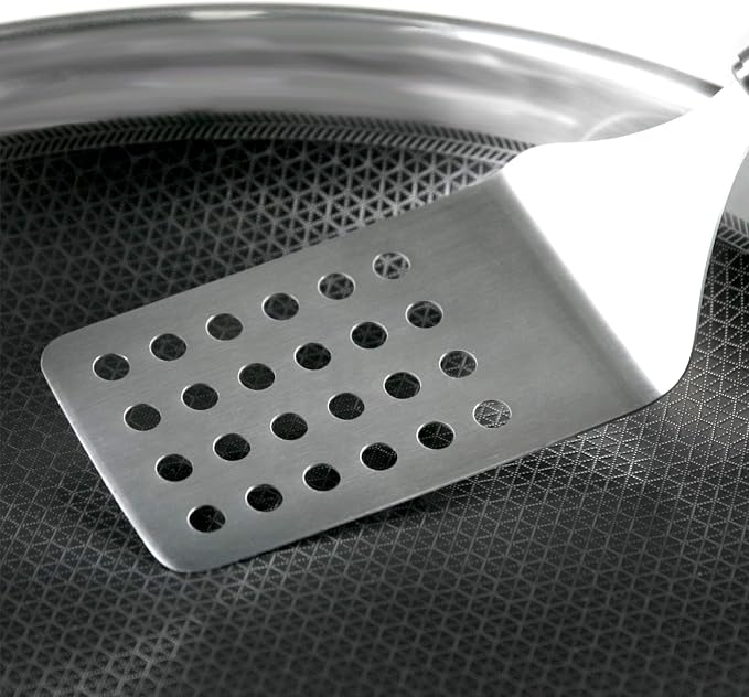 Black Cube Frieling Quick Release Cookware Fry Pan - 9.5-Inch - Non Stick Frying Pans - Quick Release Pans - Stainless Steel Non Stick - Stainless Fry Pan Hybrid Cookware