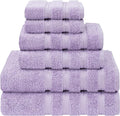 American Soft Linen 100% Cotton Luxury Turkish Towels, 6 Piece Towel Set | Soft Absorbent Quick Dry OEKO Tex Standard 100 Certificated Durable Machine Washable Premium Hotel Quality