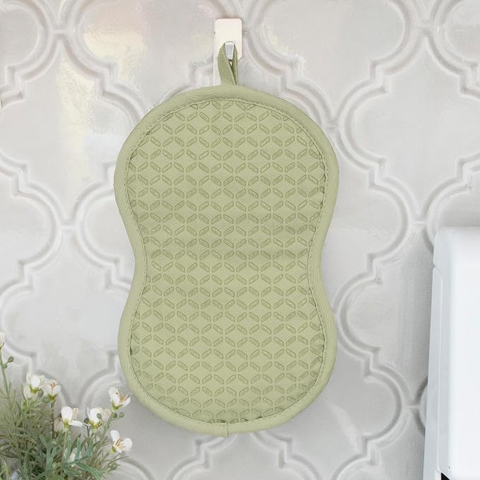 All-Clad Premium Pot Holder: Heat Resistant up to 500 Degrees - 100% Cotton, 10"x8" Hot Pad for Kitchen and Barbecue, 2-Pack, Fennel