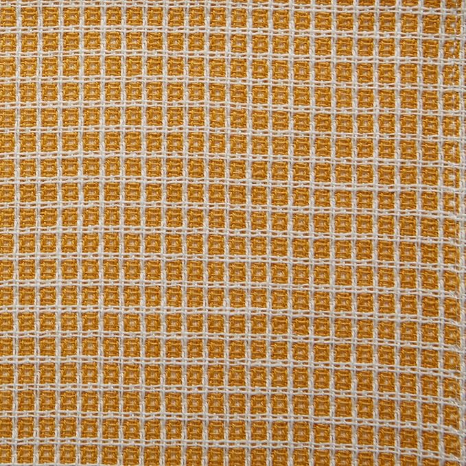 DII Everyday Kitchen Assorted Dishcloth Set of 5, 12x12, Honey Gold