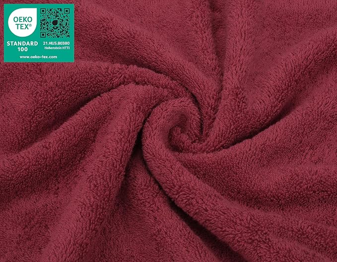 American Soft Linen 100% Cotton Luxury Turkish Towels, 4 PC Washcloth Set | Soft Absorbent Quick Dry OEKO Tex Standard 100 Certificated Durable Machine Washable Premium Hotel Quality