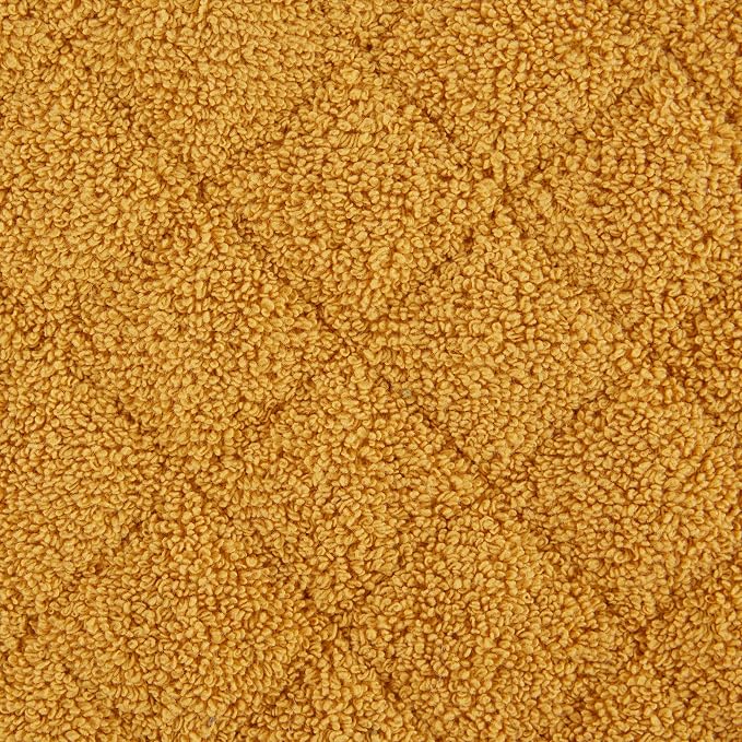 DII Basic Terry Collection Quilted 100% Cotton, Potholder, Honey Gold, 3 Piece