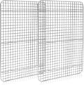 Homikit 16.5"x11.5" Stainless Steel Large Cooling Racks Fit Half Sheet Pan | 2 Pack Big Baking Wire Rack Set, Oven Cookie Racks for Bacon Bread Pizza, Metal Grilling Grids, Heavy Duty, Dishwasher Safe