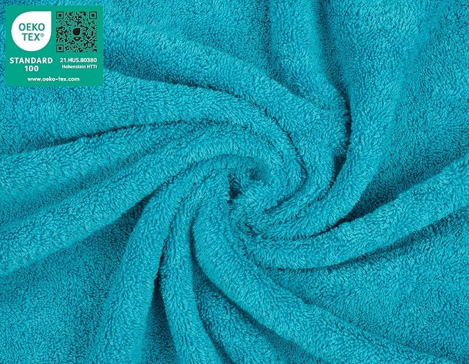 American Soft Linen 100% Cotton Luxury Turkish Towels, 4 PC Washcloth Set | Soft Absorbent Quick Dry OEKO Tex Standard 100 Certificated Durable Machine Washable Premium Hotel Quality