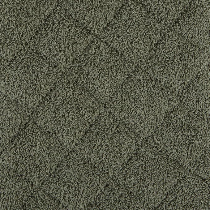 DII Basic Terry Collection 100% Cotton Quilted, Oven Mitt, Artichoke, 2 Piece