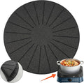 LUPA GLOBAL Induction Cooktop Protector - Induction Cooktop Silicone Stove Top Mat - Anti-Slip Mats to Keep Pots Stable and Protect Surfaces from Scratches (Small - 7.8 Inches)