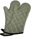 ARCLIBER 15" 425°F Terry Oven Mitts Quilted Heat Resistant Kitchen | Quilted Lining, 1 Pair, Heat Resistant, Classic, Cotton Blend, Cooking, Baking, Grilling, Non-Slip Grip