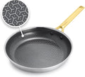GreenPan Hybrid 10" Stainless Steel Frying Pan, Ceramic Nonstick Skillet | APEX Tri-Ply Pan, PFAS-Free Thermobond Nonstick, Induction & All Cooktop Compatible, Dishwasher & Oven Safe up to 850F, Gold