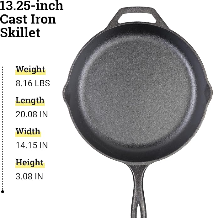 Lodge Chef Collection 13.25" Skillet