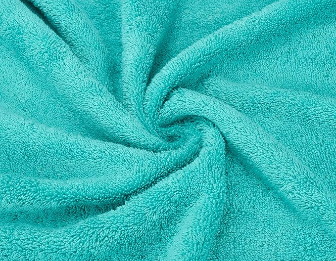 American Soft Linen 100% Cotton Luxury Turkish Towels, 6 Piece Towel Set | Soft Absorbent Quick Dry OEKO Tex Standard 100 Certificated Durable Machine Washable Premium Hotel Quality