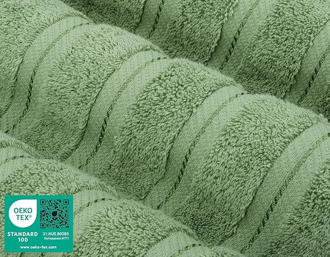 American Soft Linen 100% Cotton Luxury Turkish Towels, 4 PC Hand Towel Set | Soft Absorbent Quick Dry OEKO Tex Standard 100 Certificated Durable Machine Washable Premium Hotel Quality