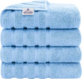 American Soft Linen 100% Cotton Luxury Turkish Towels, 4 PC Bath Towel Set | Soft Absorbent Quick Dry OEKO Tex Standard 100 Certificated Durable Machine Washable Premium Hotel Quality