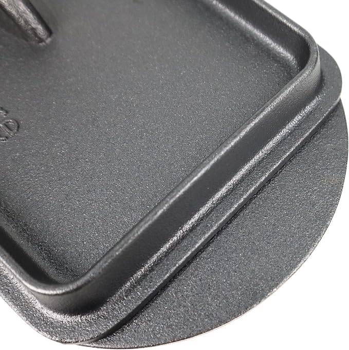 Crucible Cookware Cast Iron Bread Pan with Lid (Pre-Seasoned) – Oven Safe Form for Baking and Cooking - Loaf Pan