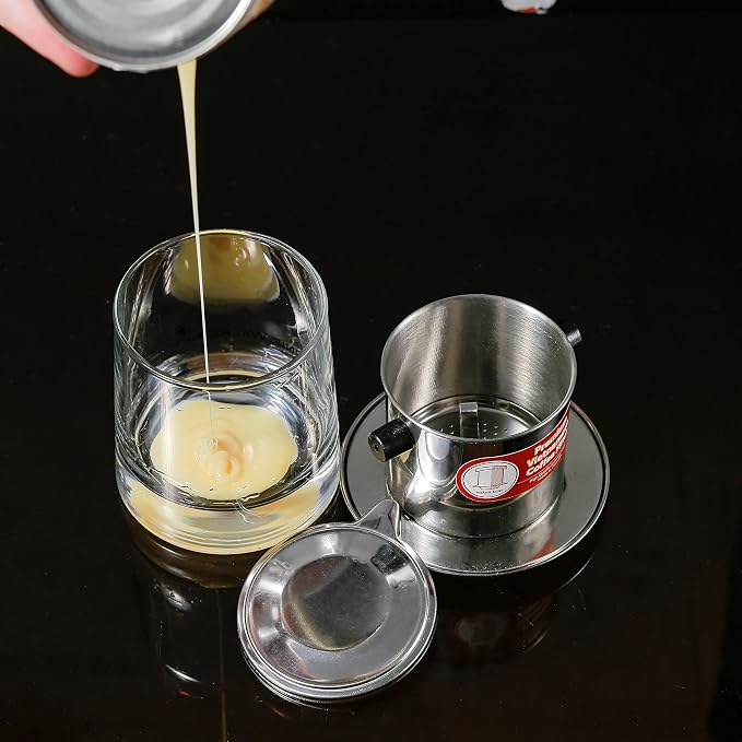 Set of 3 Vietnamese Coffee Filters Phin 11 oz- Large, Gravity