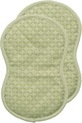 All-Clad Premium Pot Holder: Heat Resistant up to 500 Degrees - 100% Cotton, 10"x8" Hot Pad for Kitchen and Barbecue, 2-Pack, Fennel