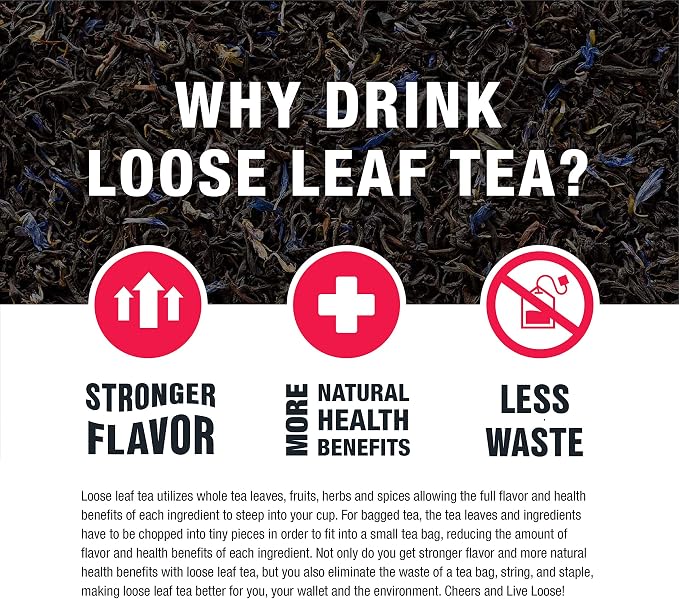 Tiesta Tea Loose Leaf Filters for Brewing | Disposable Infuser for Hot & Iced Drinks, Easy-Fill Steeper, Unbleached Paper, Single-Cup Infuser for Loose Leaves