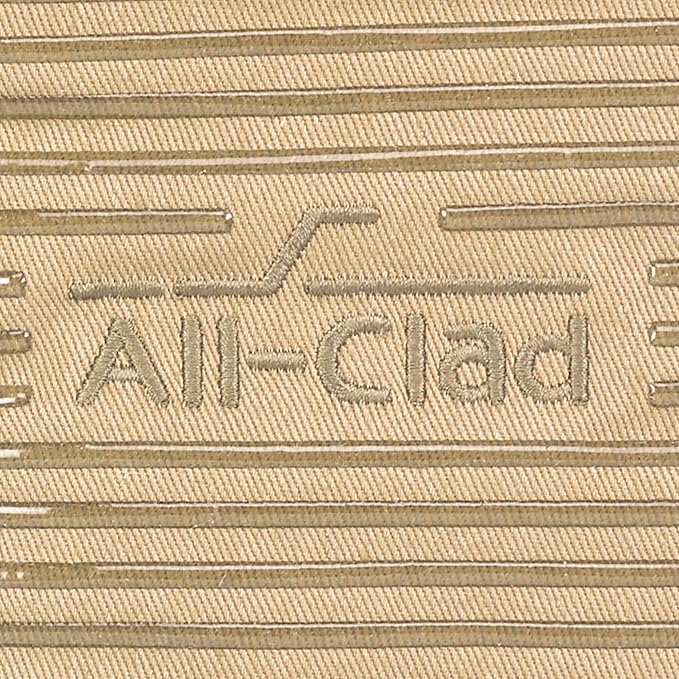 All-Clad Premium Pot Holder & Hot Pad: Heat Resistant to 500 Degrees - 100% Cotton, 10"x6.25" Hot Pad for Kitchen and Barbeque, 4-Pack, Cappuccino