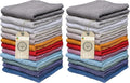Extra Soft Wash Cloths, 13"x13" Wash Rags, Washcloths 24 Pack