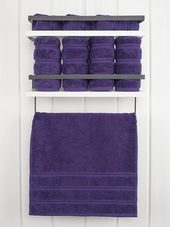American Soft Linen 100% Cotton Luxury Turkish Towels, 4 PC Hand Towel Set | Soft Absorbent Quick Dry OEKO Tex Standard 100 Certificated Durable Machine Washable Premium Hotel Quality