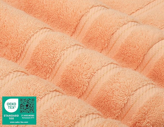 American Soft Linen 100% Cotton Luxury Turkish Towels, 4 PC Hand Towel Set | Soft Absorbent Quick Dry OEKO Tex Standard 100 Certificated Durable Machine Washable Premium Hotel Quality