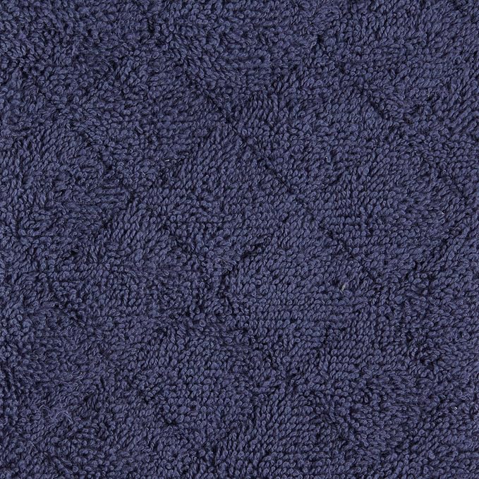 DII Basic Terry Collection 100% Cotton Quilted, Oven Mitt, French Blue, 2 Piece
