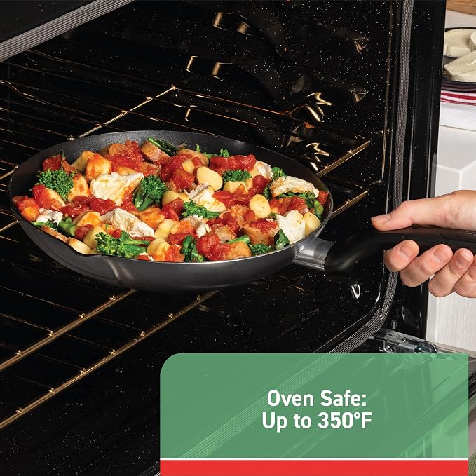 T-fal Specialty Nonstick 3 qt Saucepan with Glass Lid, Oven Safe