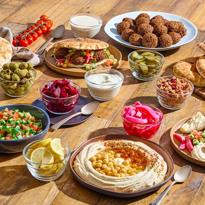 Le’raze 16pc Set of Small Glass Prep Bowls with Airtight Lids, Custard Cups | 8oz, Stackable, Durable, Dishwasher Safe, Freezer Safe, 100% Food Grade, Lead and BPA Free, Secure Packaging, Eco-Friendly