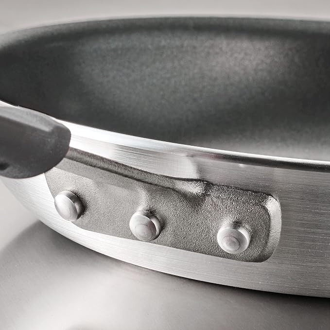 Tramontina Professional Fusion 14-Inch Non Stick Extra Large Frying Pan | Heavy-Gauge Aluminum Skillet with Reinforced Nonstick Coating, Dishwasher and Oven Safe