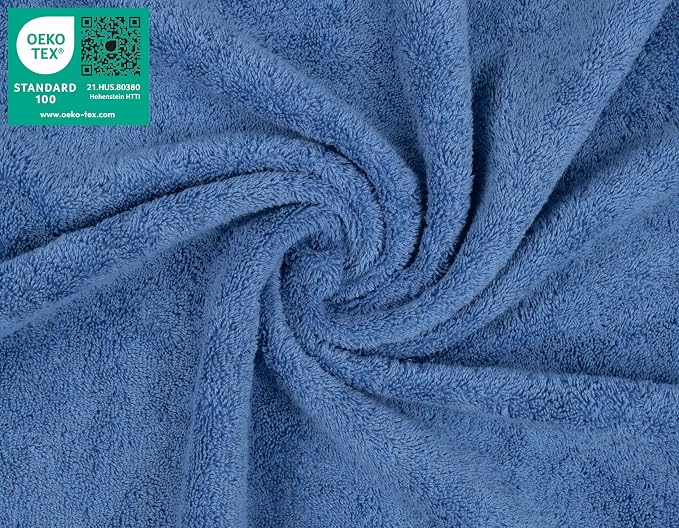 American Soft Linen 100% Cotton Luxury Turkish Towels, 4 PC Washcloth Set | Soft Absorbent Quick Dry OEKO Tex Standard 100 Certificated Durable Machine Washable Premium Hotel Quality