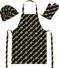 Northwest NFL unisex-adult 3-piece Apron, Oven Mitt and Chef Hat Set