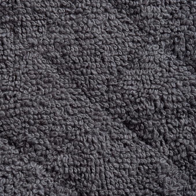 DII Basic Terry Collection 100% Cotton Quilted, Oven Mitt, Gray, 2 Piece