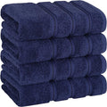 American Soft Linen 100% Cotton Luxury Turkish Towels, 4 PC Hand Towel Set | Soft Absorbent Quick Dry OEKO Tex Standard 100 Certificated Durable Machine Washable Premium Hotel Quality