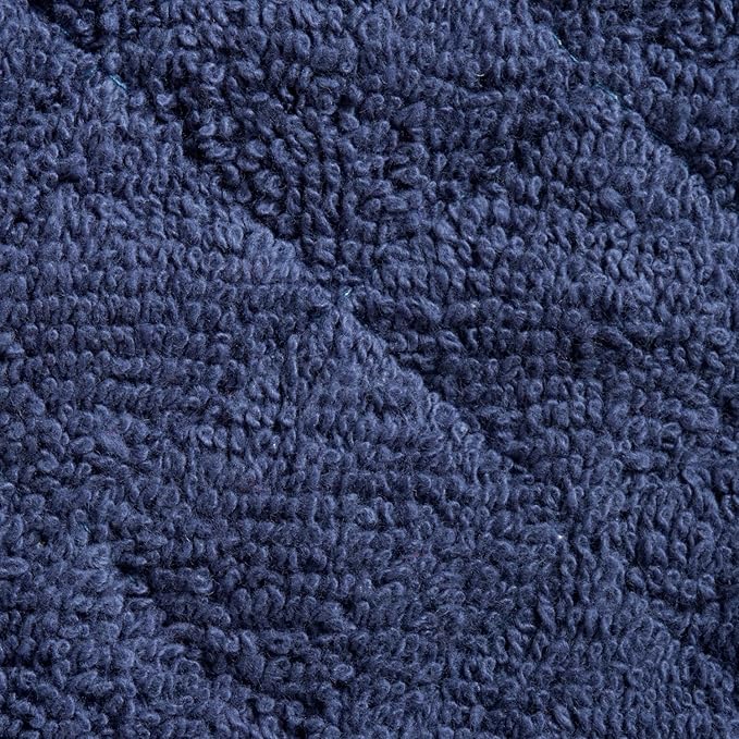 DII Basic Terry Collection Quilted 100% Cotton, Potholder, French Blue, 3 Piece