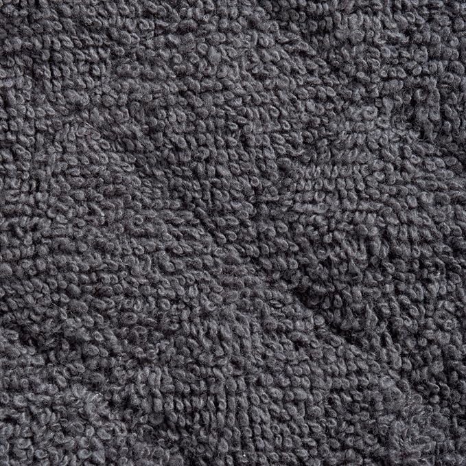 DII Basic Terry Collection Quilted 100% Cotton, Potholder, Mineral Gray, 3 Piece