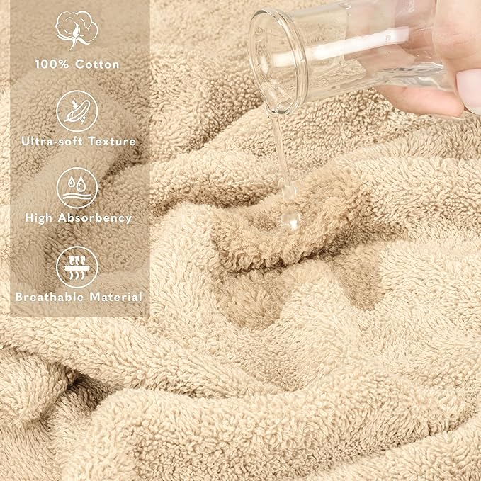 American Soft Linen 100% Cotton Luxury Turkish Towels, 35x70 XL Bath Sheet | Soft Absorbent Quick Dry OEKO Tex Standard 100 Certificated Durable Machine Washable Premium Hotel Quality