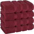 American Soft Linen 100% Cotton Luxury Turkish Towels, 4 PC Hand Towel Set | Soft Absorbent Quick Dry OEKO Tex Standard 100 Certificated Durable Machine Washable Premium Hotel Quality
