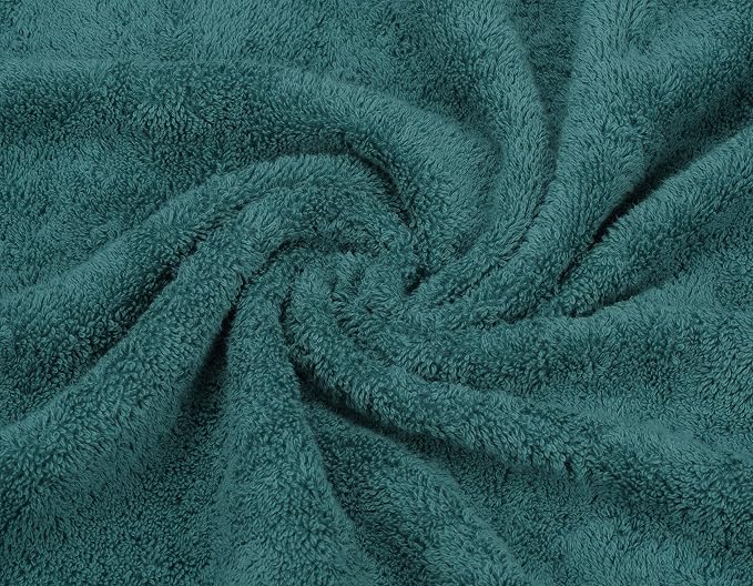 American Soft Linen 100% Cotton Luxury Turkish Towels, 6 Piece Towel Set | Soft Absorbent Quick Dry OEKO Tex Standard 100 Certificated Durable Machine Washable Premium Hotel Quality