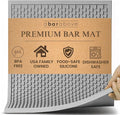 A Bar Above Heavy Duty Bar Mat, Food Safe Silicone Mat, 12 x 18 inch | Commercial Strength, For Bartending and Coffee, Dish Drying Pad, Kitchen Counter, Barista Accessory, Spill Proof, Great Pick