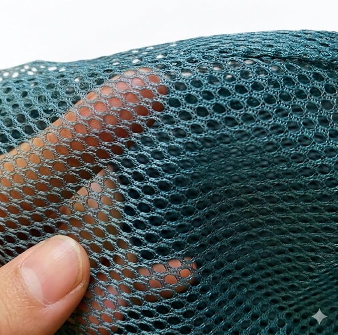 Reusable Hanging Storage Mesh Bags, Blue | 2 Bags, 2 Hooks