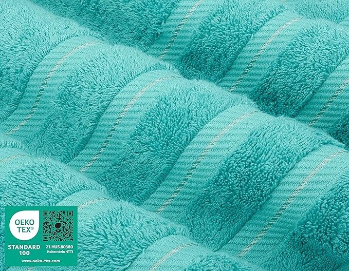 American Soft Linen 100% Cotton Luxury Turkish Towels, 4 PC Hand Towel Set | Soft Absorbent Quick Dry OEKO Tex Standard 100 Certificated Durable Machine Washable Premium Hotel Quality