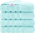American Soft Linen 100% Cotton Luxury Turkish Towels, 4 PC Bath Towel Set | Soft Absorbent Quick Dry OEKO Tex Standard 100 Certificated Durable Machine Washable Premium Hotel Quality